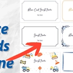 Place Card Maker