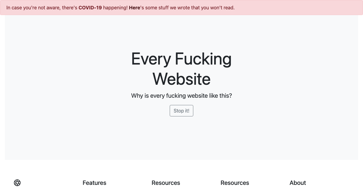 Every Fucking Website preview