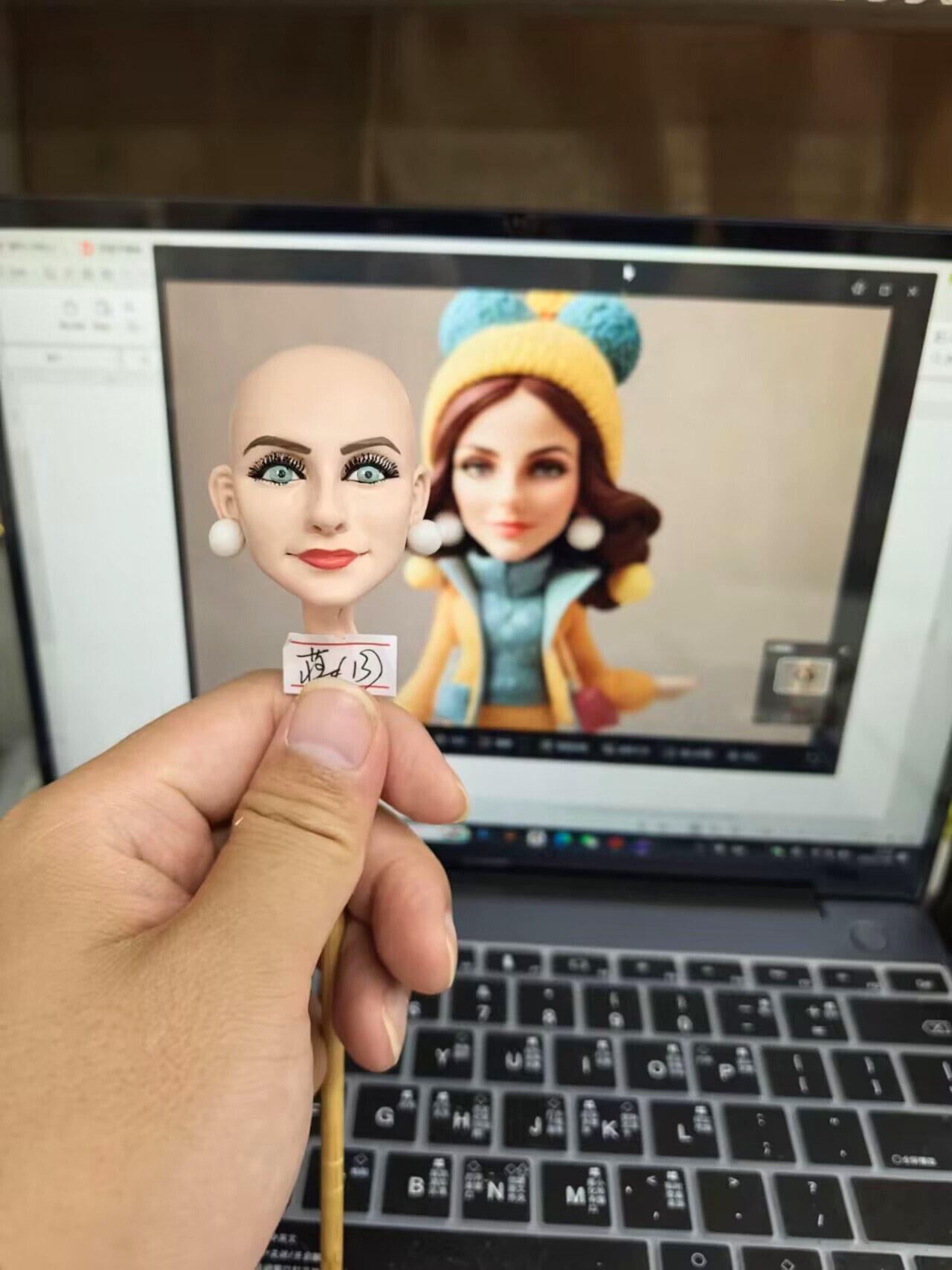 AI-Designed make your own bobblehead