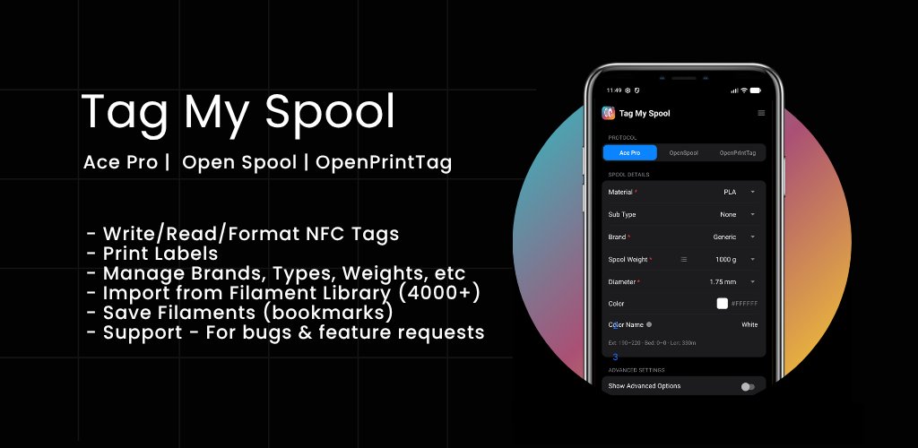 Tag My Spool – NFC Filament