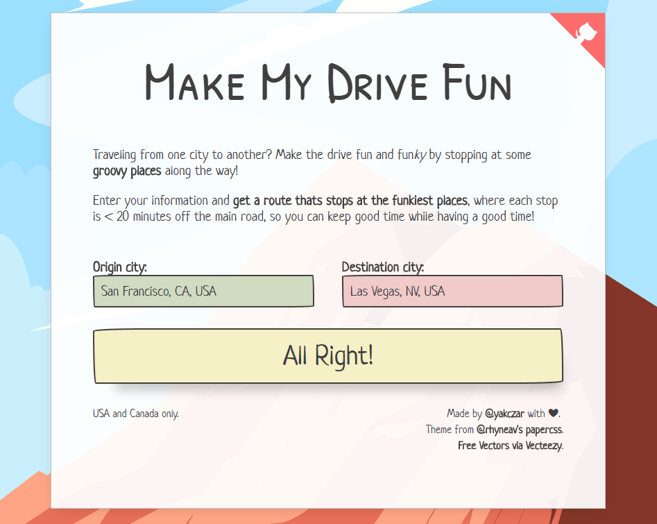 Make My Drive Fun
