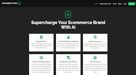 Ecommerce Tools AI