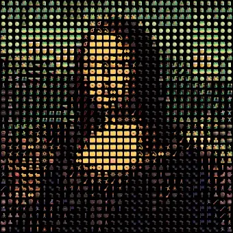 Emoji art generator