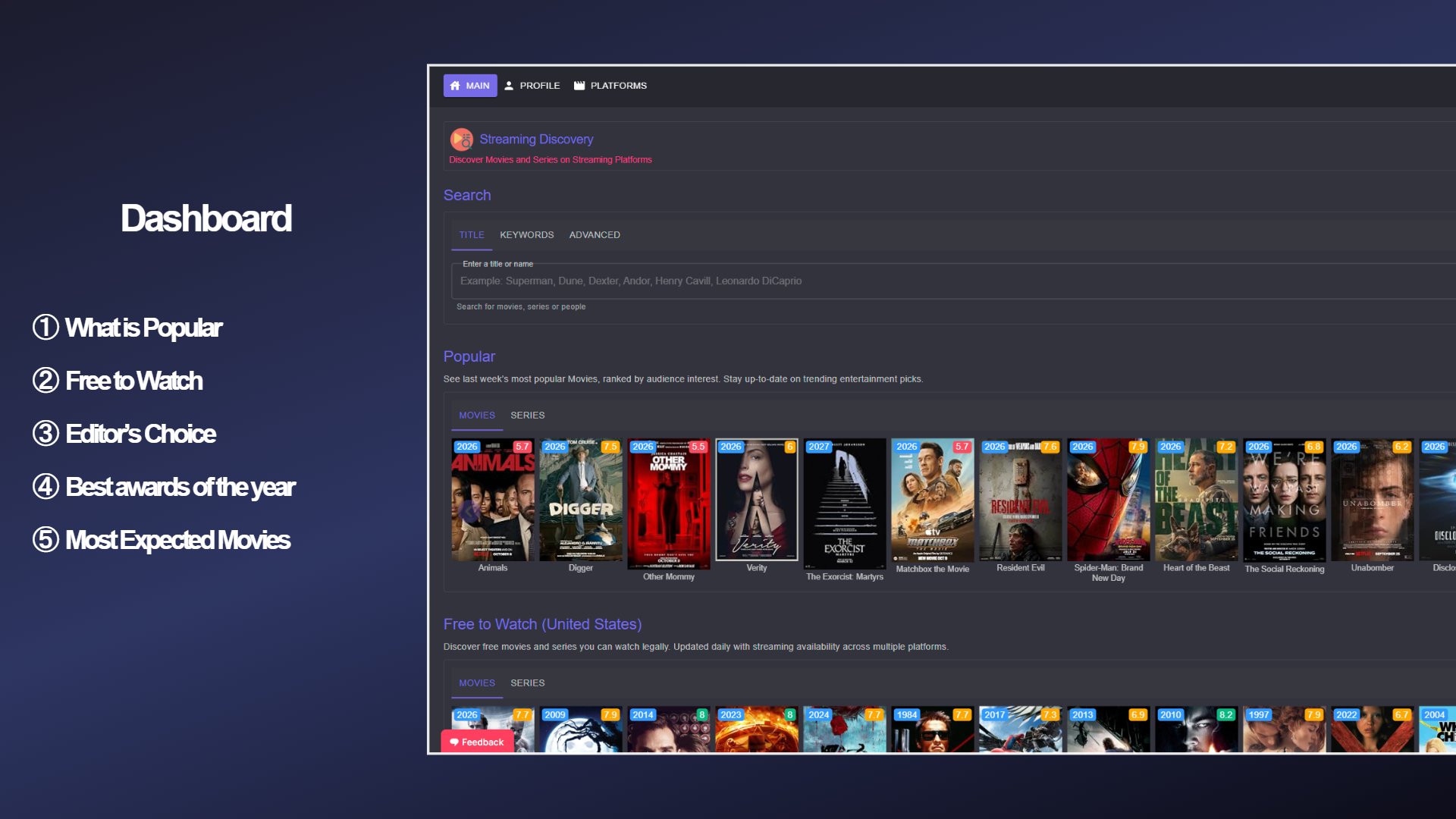 Streaming Discovery