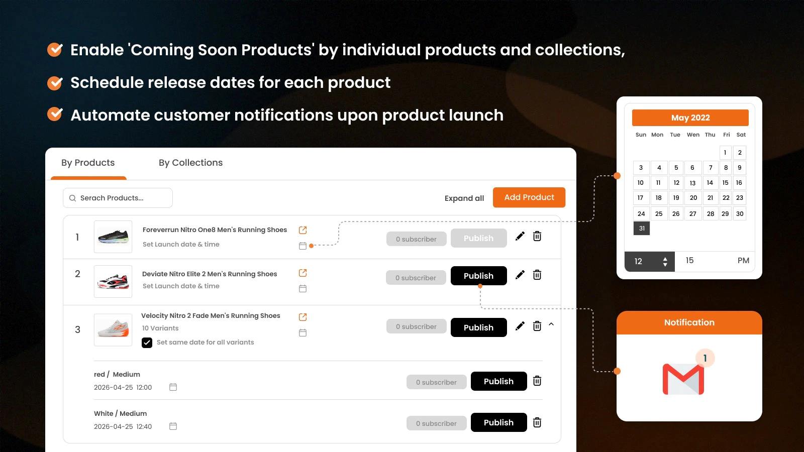 Coming Soon Products ‑ Presale
