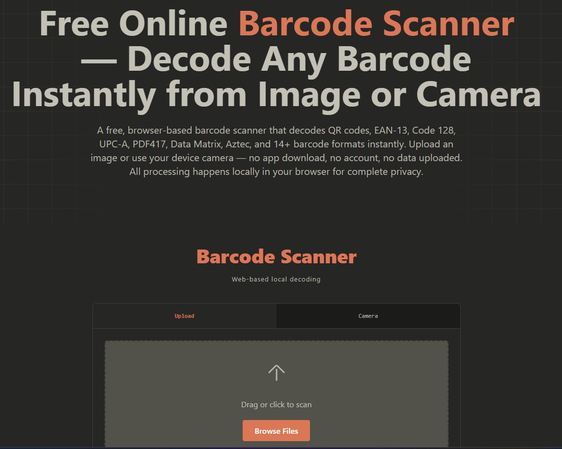 Generate barcodes online