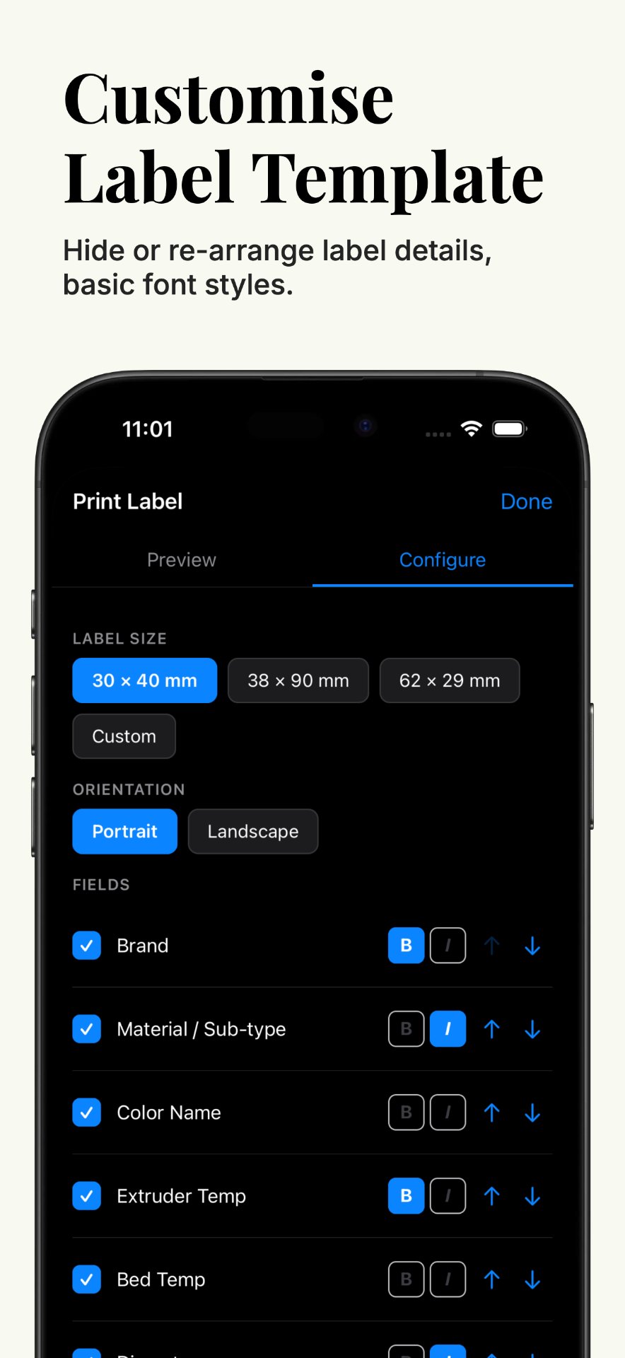 Tag My Spool – NFC Filament