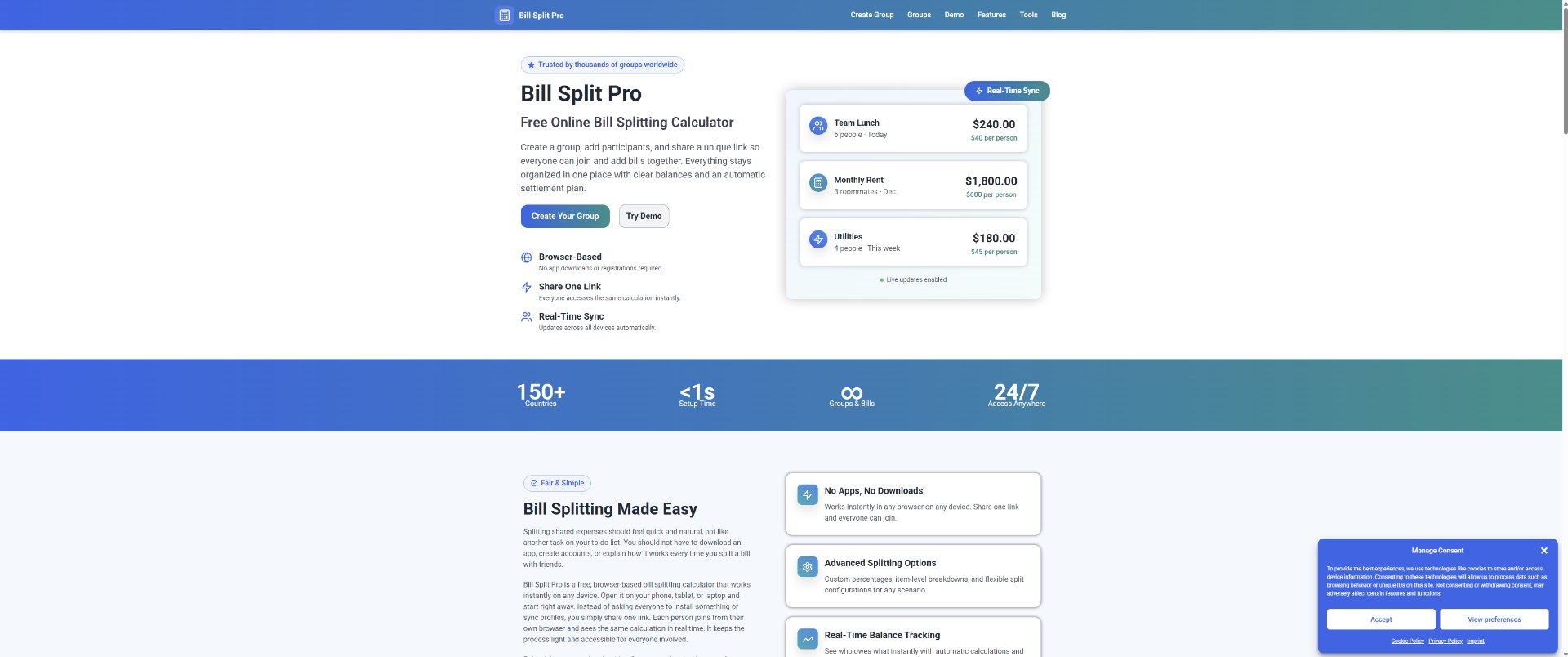 Bill Split Pro