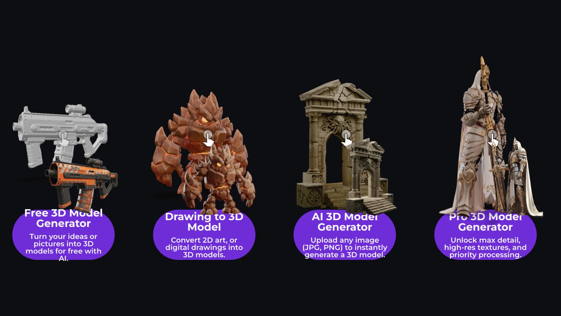 AI3DGen - AI 3D Model Generator