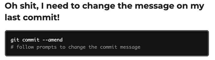 Oh Shit, Git!?!