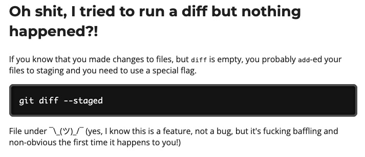 Oh Shit, Git!?!