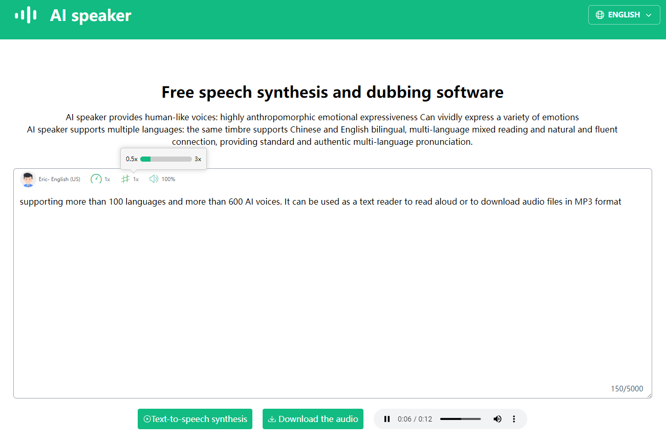 AI speaker