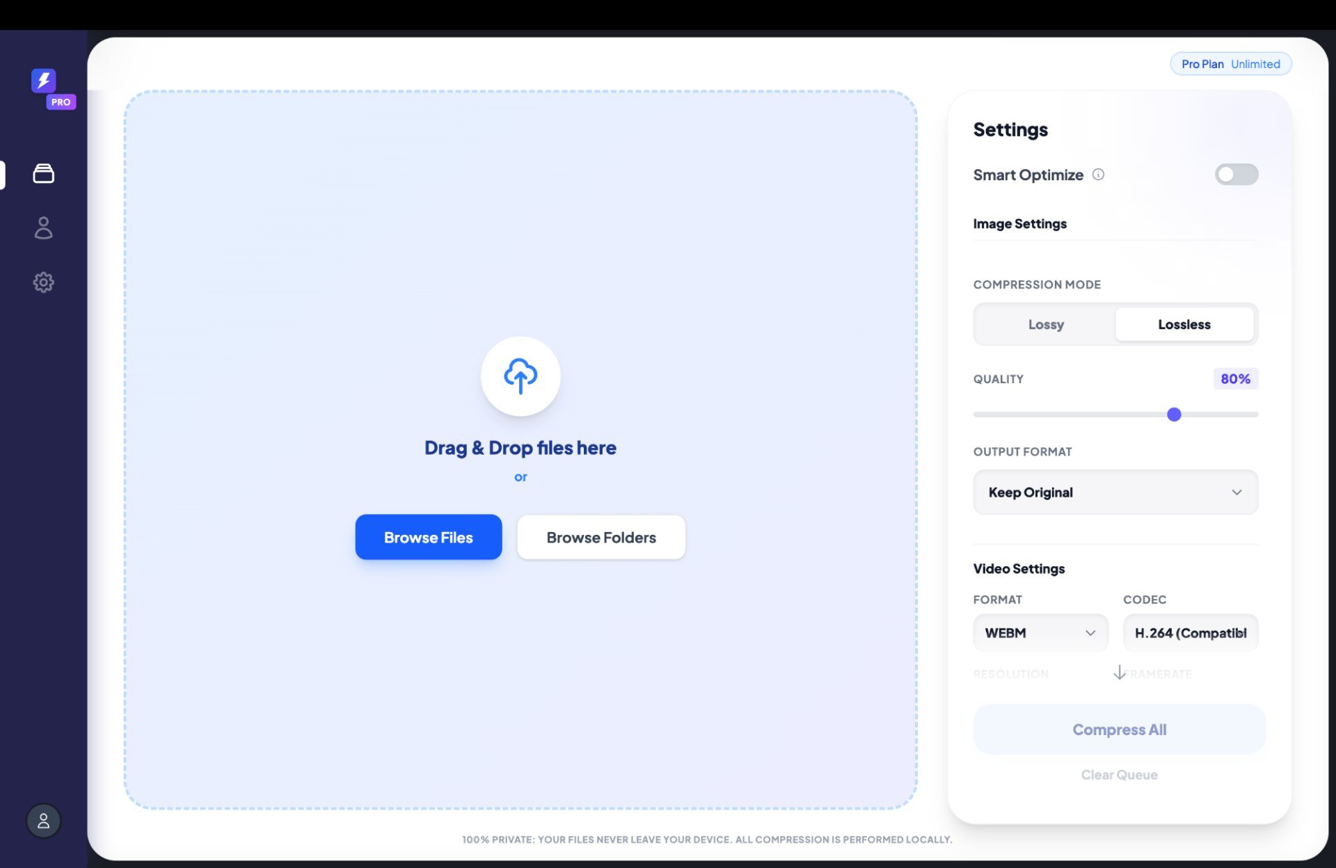 Image and Video Compressor