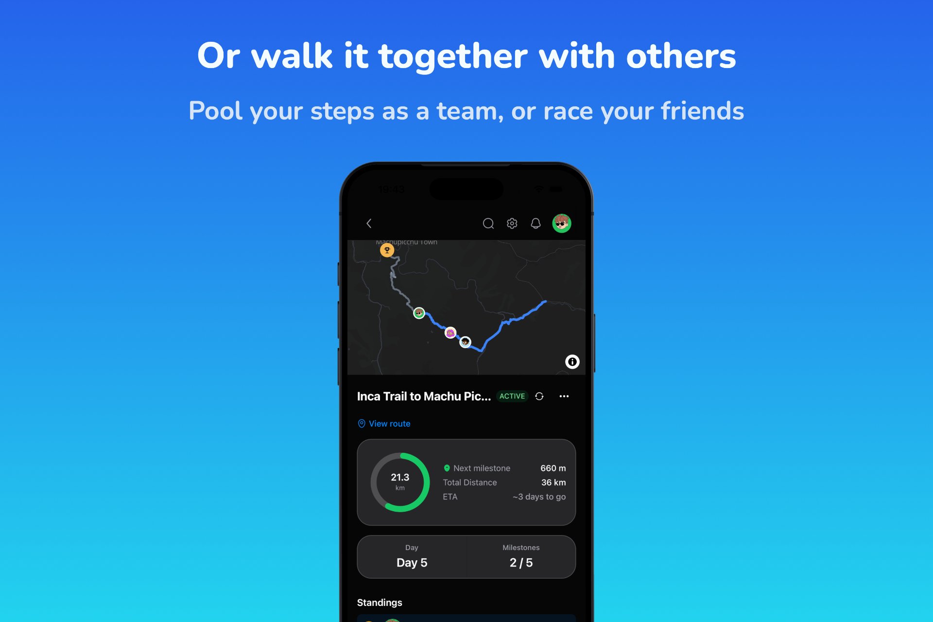 reTrek: Walking Challenge