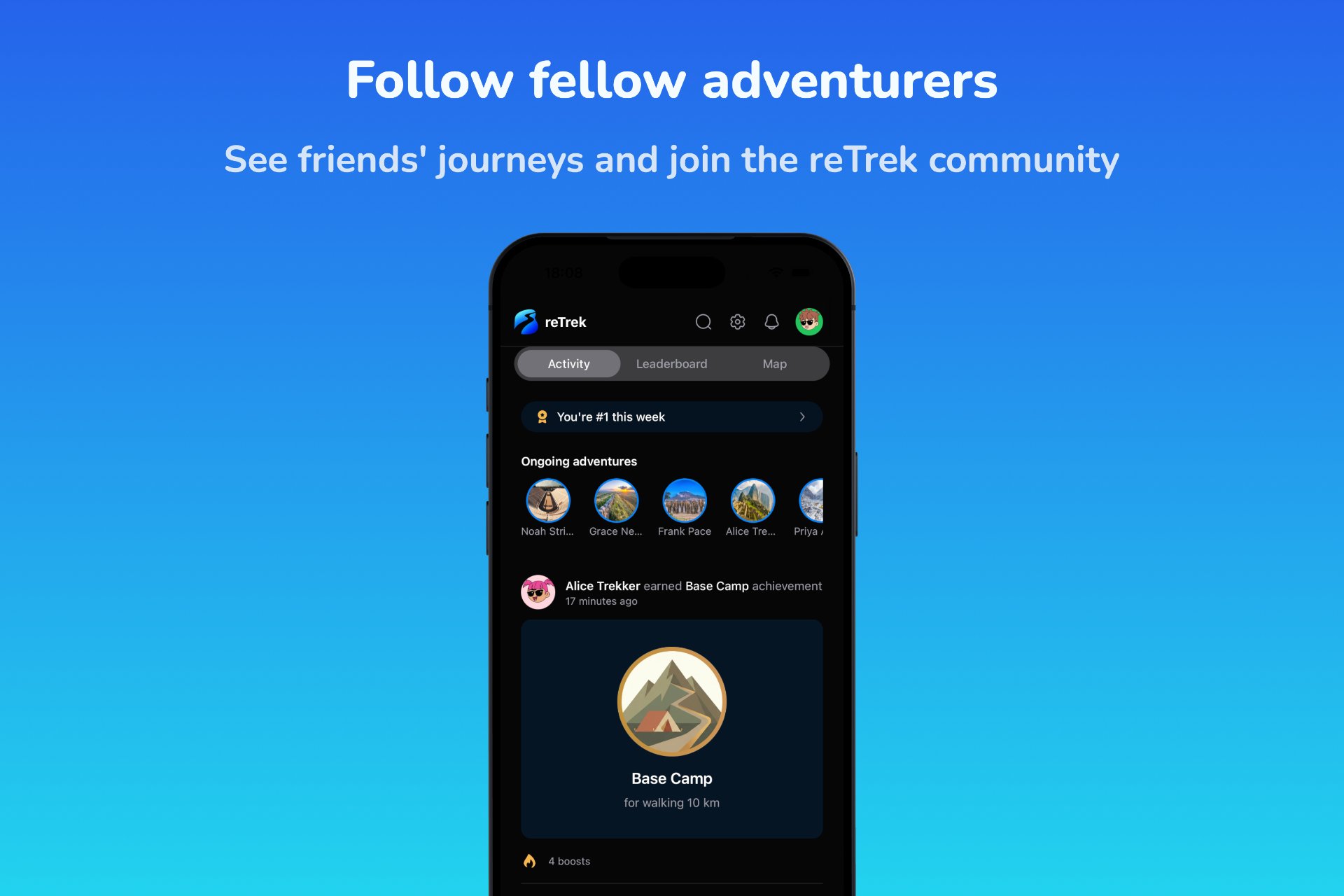 reTrek: Walking Challenge