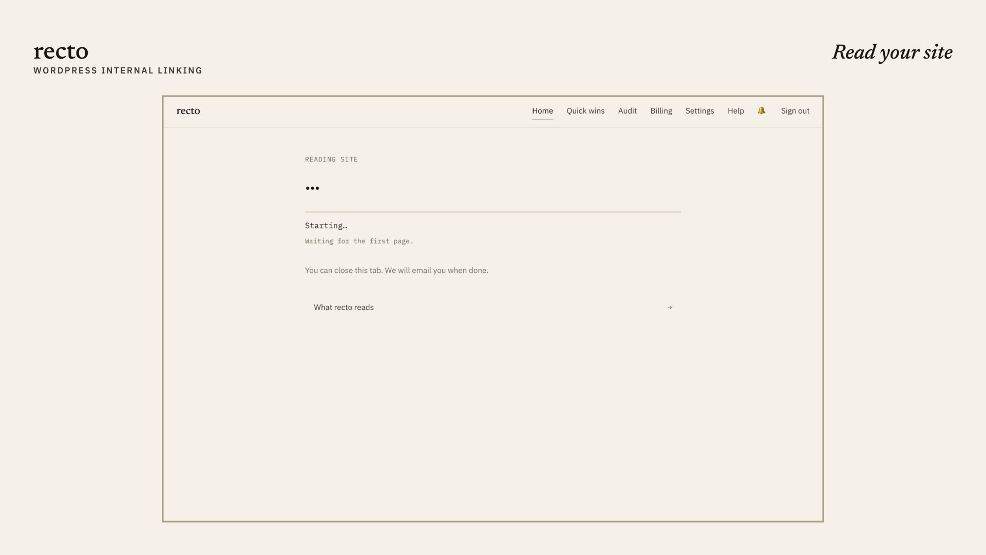 Recto - Internal Link Solver
