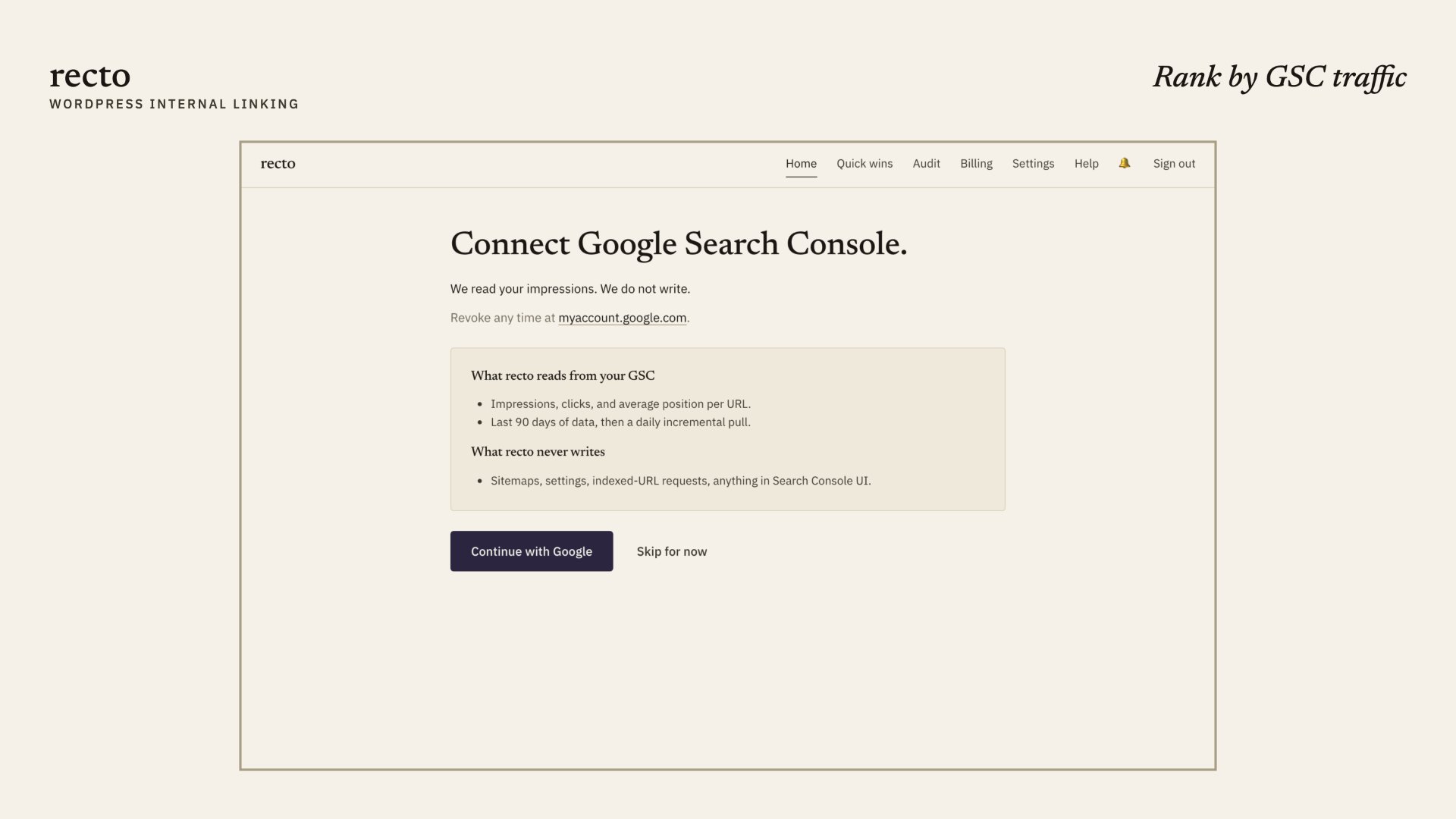 Recto - Internal Link Solver