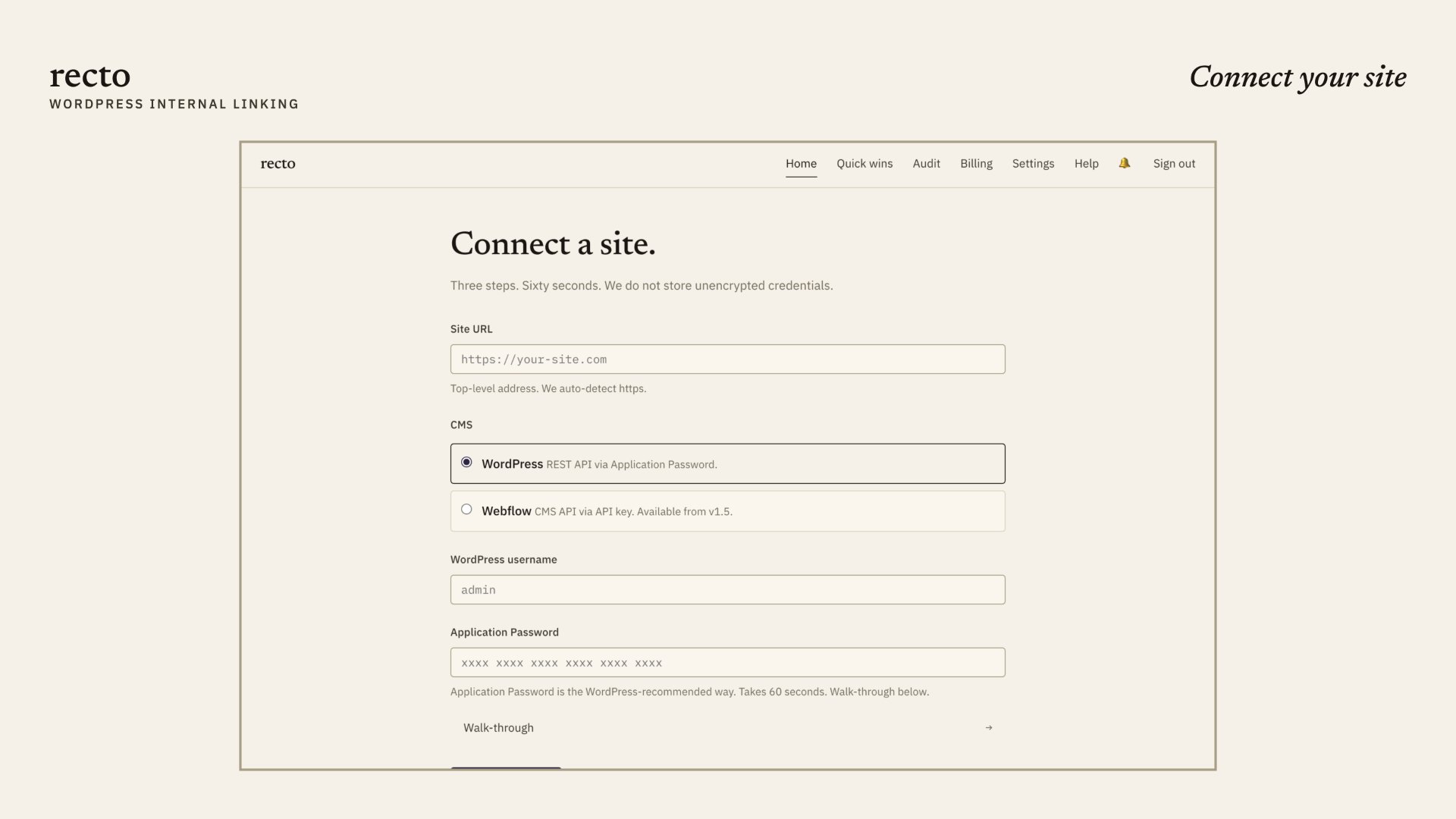 Recto - Internal Link Solver