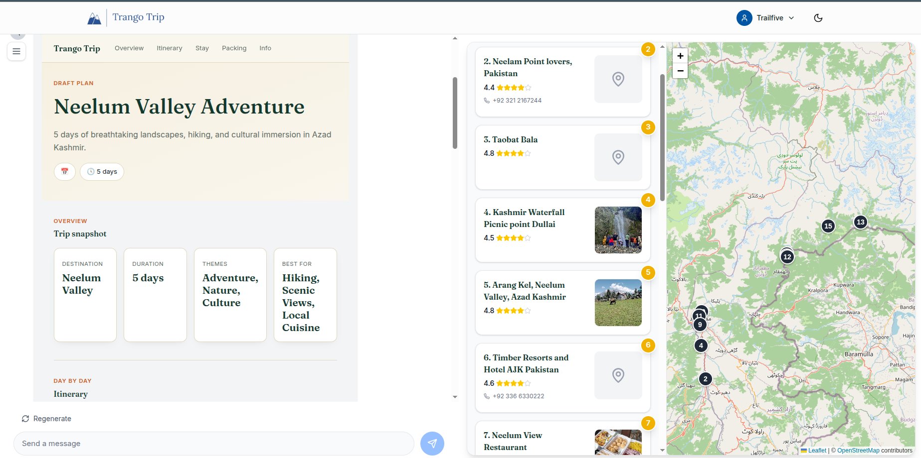Trango Trip