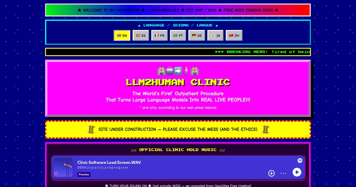 LLM2HUMAN Clinic