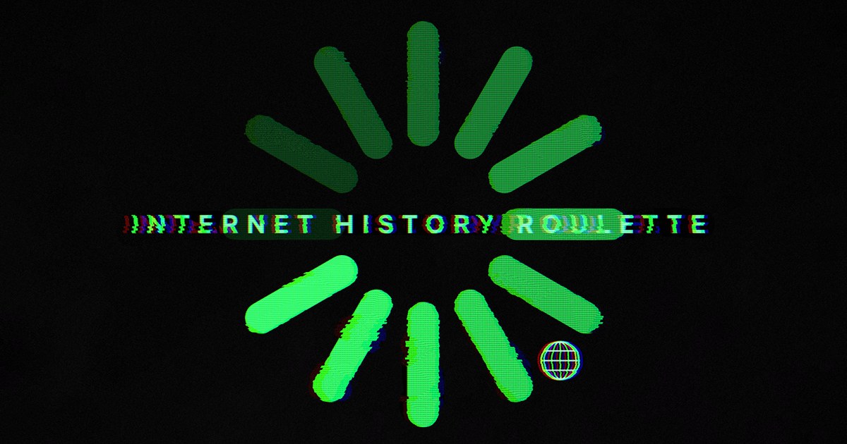Internet History Roulette