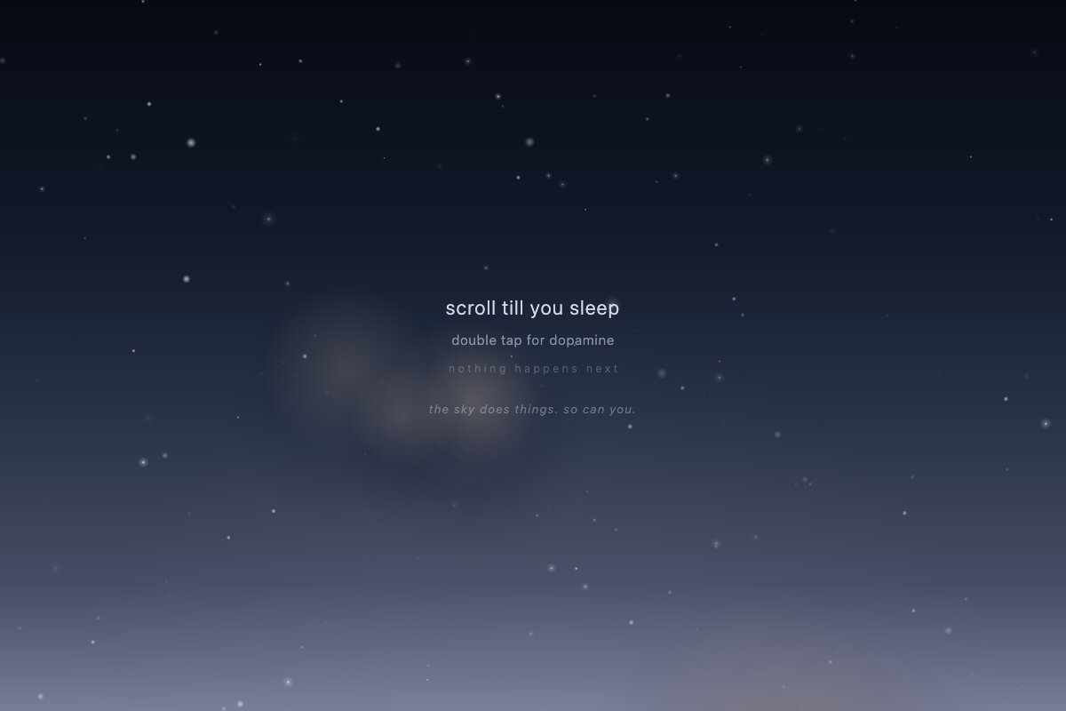 Sleep Scroll
