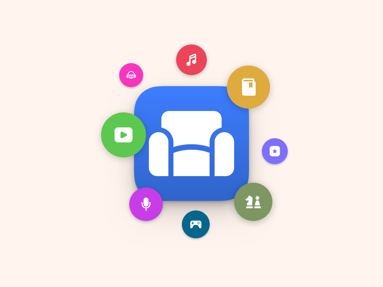 Sofa: Downtime Organizer