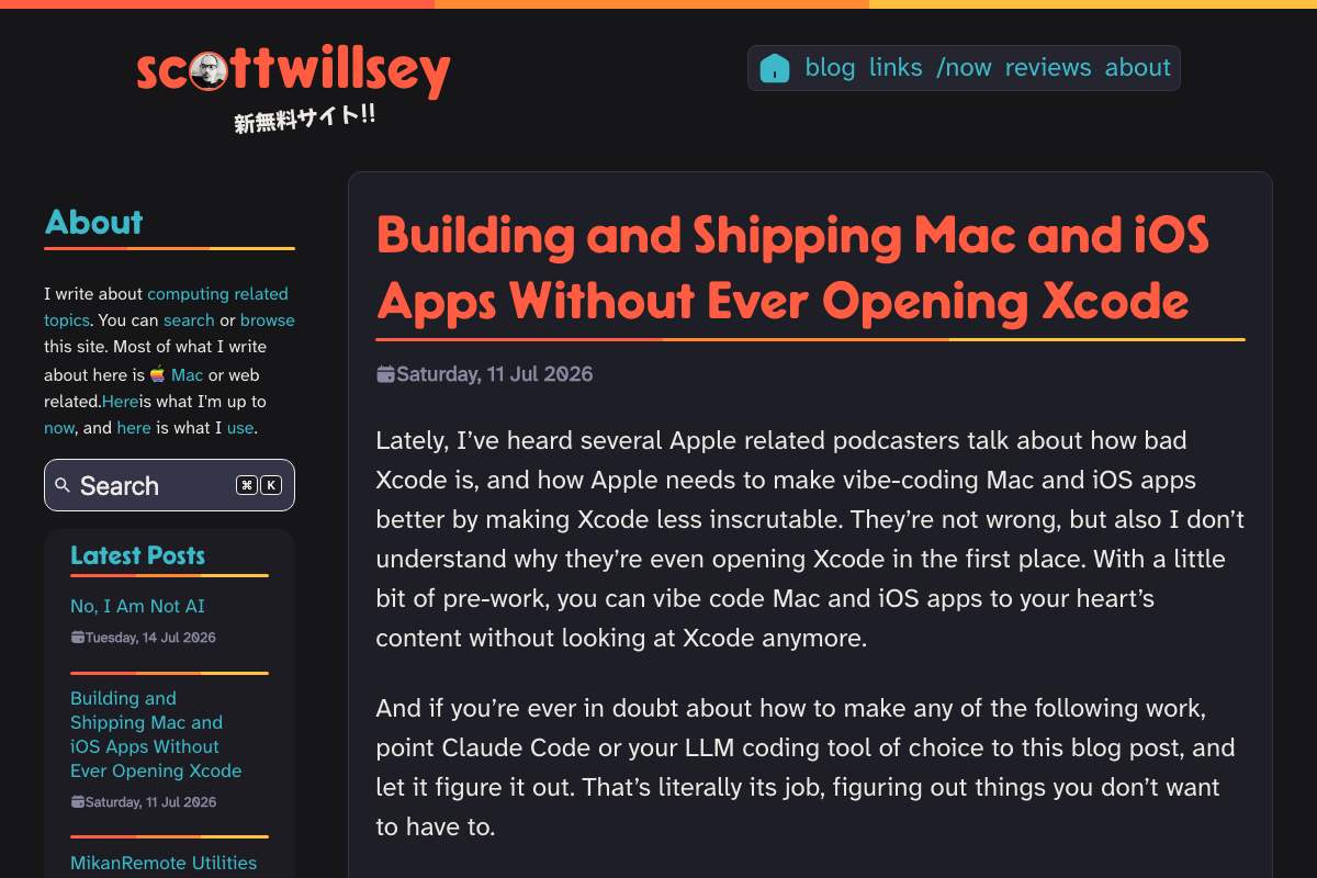 Ship Mac & iOS Apps Without Xcode